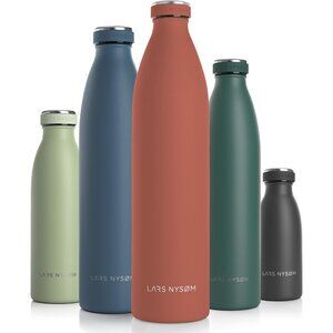 Lars Nysom Stainless Steel Insulate Water Bottle 50.7 Oz Double Wall Vacuum Seal